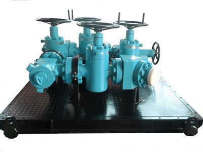 4 gate valve choke manifold